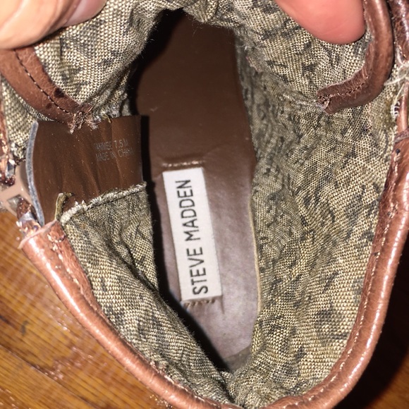 Steve Madden combat boots - Picture 7 of 7